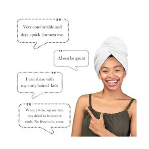 Toalla de microfibra ultraafelpada para mujer de 10 x 26_5