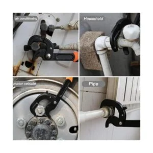 Boeray Paquete de 2 llaves ajustables llave de tubo