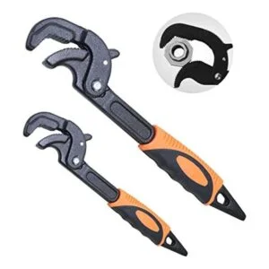 Boeray Paquete de 2 llaves ajustables llave de tubo