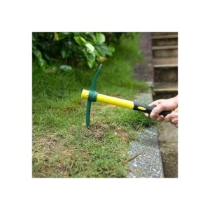 KINJOEK Pick Mattock Hoe hacha forjada para jardín con