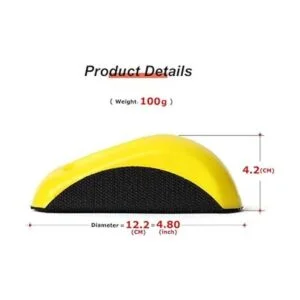 Bloque de lijado de mano de 5.0 in con gancho y bucle para_3