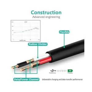Cable de carga USB compatible con Bose Soundlink 5 FT_3