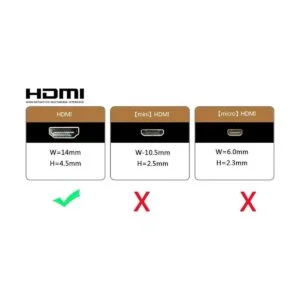 CYFPV FPV Cable plano HDMI macho a ángulo de 90D HDMI_5