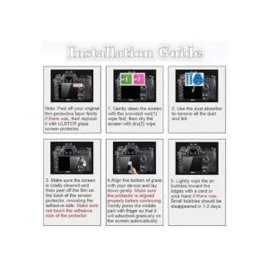 Protector de pantalla de vidrio templado EOS RP para_3