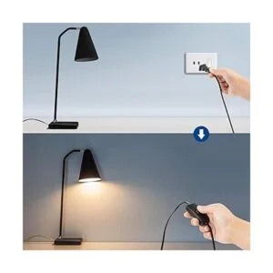 Pelopy Paquete de 10 cables de luz cable de lámpara con