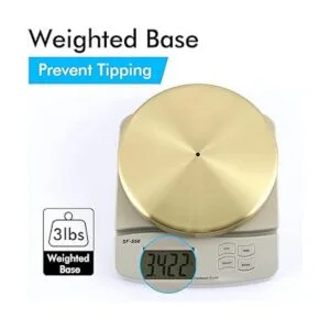 KES Soporte de papel higiénico dorado de pie independiente_4