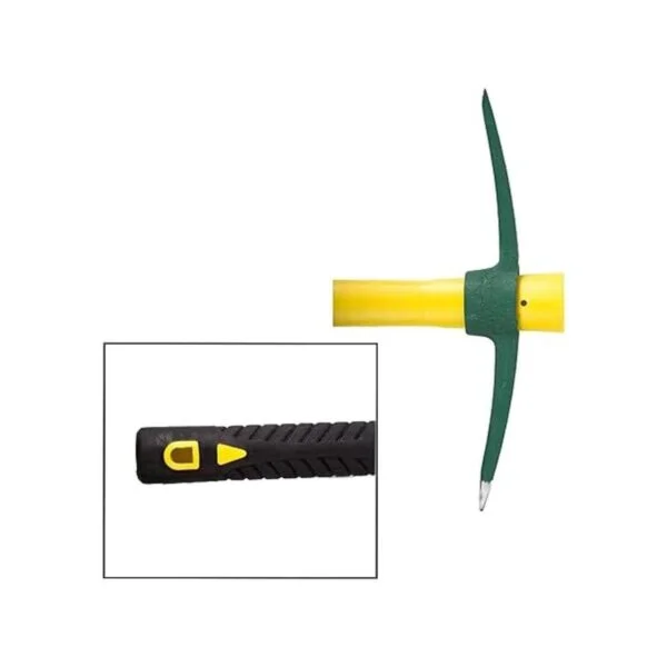 KINJOEK Pick Mattock Hoe hacha forjada para jardín con