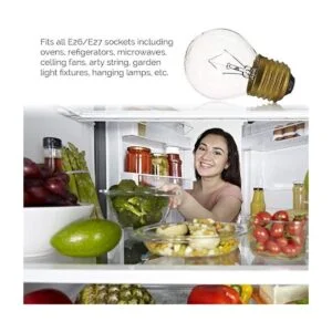 Bombilla G45 para horno de 40 vatios paquete de 2_3