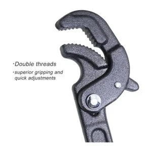 Boeray Paquete de 2 llaves ajustables llave de tubo