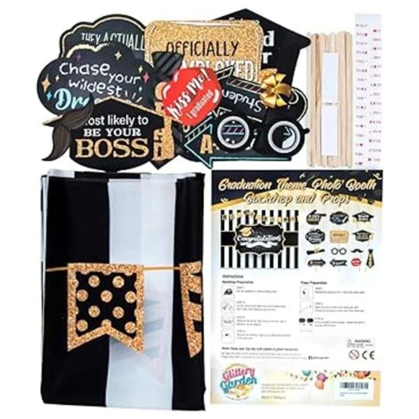 Telón de fondo para fiesta de graduación 2022 elegante_6