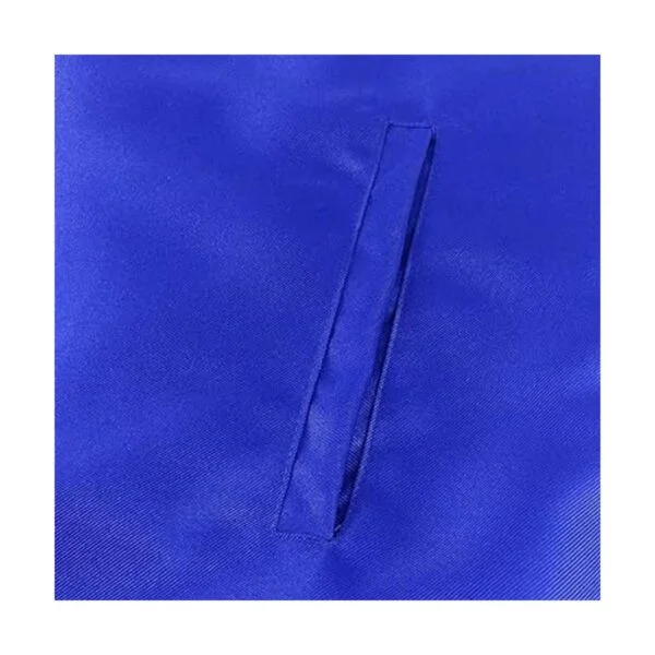 Delantal masónico de cuero sintético adorado maestro azul_4
