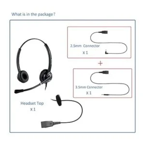 Auriculares de 0.098 in con micrófono de cancelación de_6