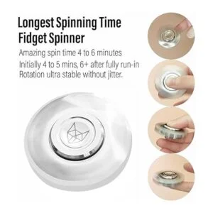 FREELOVE Fox Juguetes giratorios de triple metal para_4