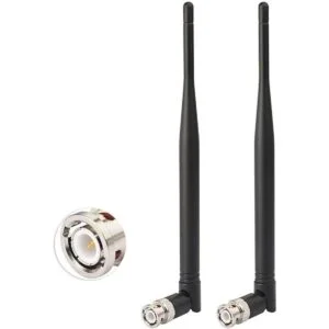 Bingfu Antena receptora de micrófono inalámbrico UHF 400_2