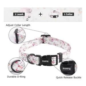 Ihoming Collar y correa para perro combinados en estilo