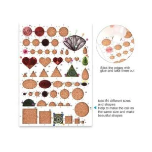 TUPARKA 19 piezas de papel Quilling kits 45 colores 900