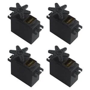 RGBZONE 4 unids S3003 servo motor estándar RC servo de