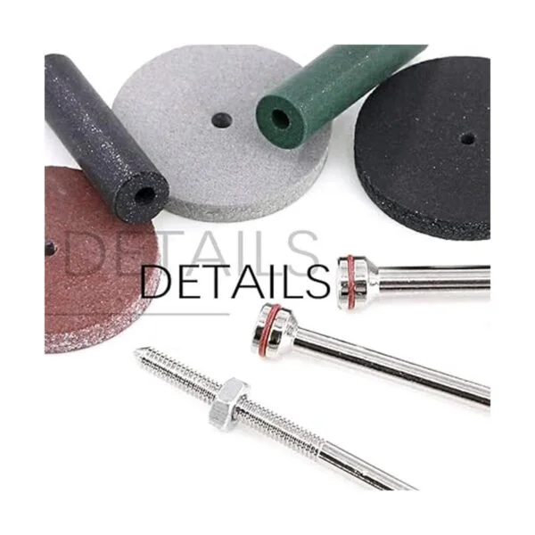 Swpeet Kit de 46 ruedas de pulido 40 piezas de 4 colores
