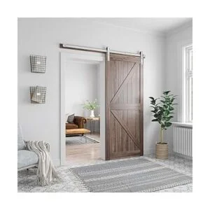 SMARTSTANDARD Kit de herrajes para puerta de granero de