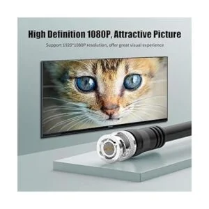 Cable SDI de 100 pies BIFALE 3G HDSDI cable BNC a BNC de