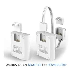 Adaptador de enchufe World Travel M8 Max de Orei 3 USB_5