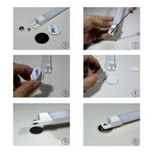 STBTECH Iluminación LED para debajo del gabinete de 110 V_3