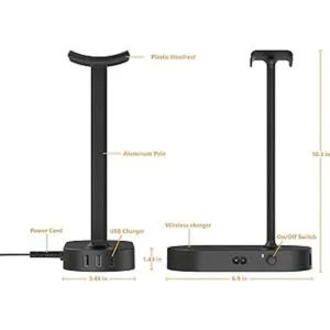 COZOO Soporte para auriculares con almohadilla de carga_2