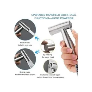 Soosi Pulverizador de bidé de mano para inodoro cabezal