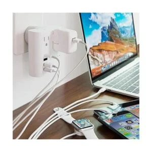 Adaptador de enchufe World Travel M8 Max de Orei 3 USB_2