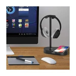 COZOO Soporte para auriculares con almohadilla de carga_5