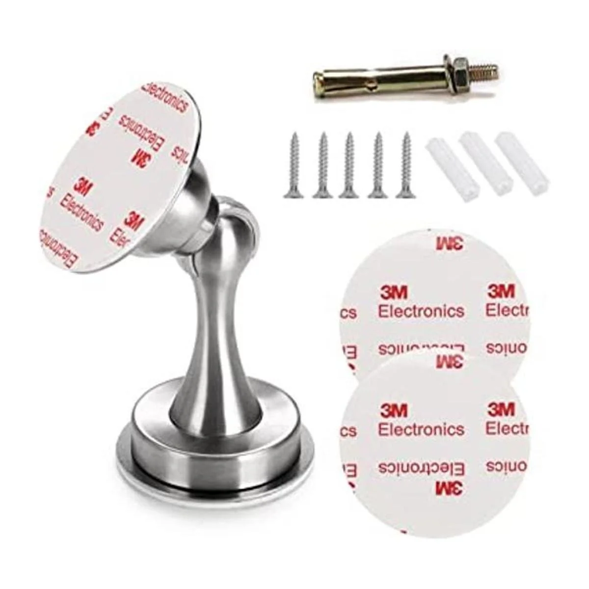 Sumnacon Tapón magnético de puerta soporte de tope de