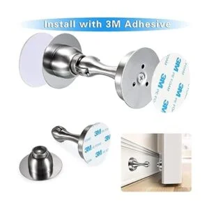 Sumnacon Tapón magnético de puerta soporte de tope de