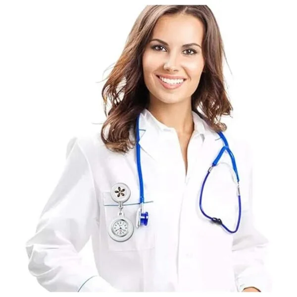 Lancardo Reloj de solapa para enfermeras médicos relojes_4