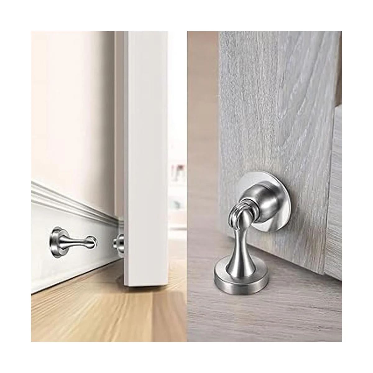 Sumnacon Tapón magnético de puerta soporte de tope de