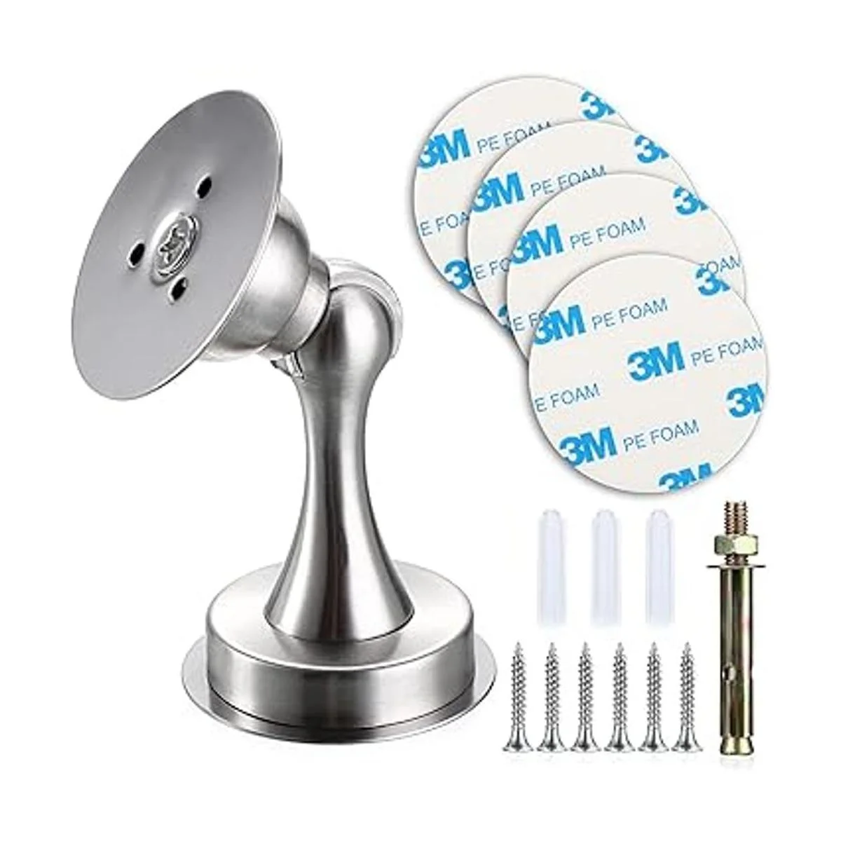 Sumnacon Tapón magnético de puerta soporte de tope de