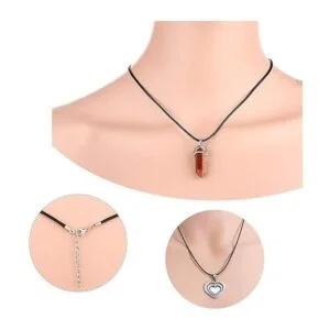 EuTengHao 120 piezas de cordón de collar encerado negro