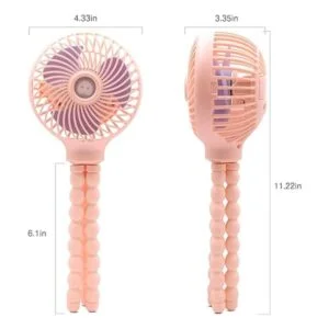 TRELC Ventilador de mano para cochecito ventilador_6