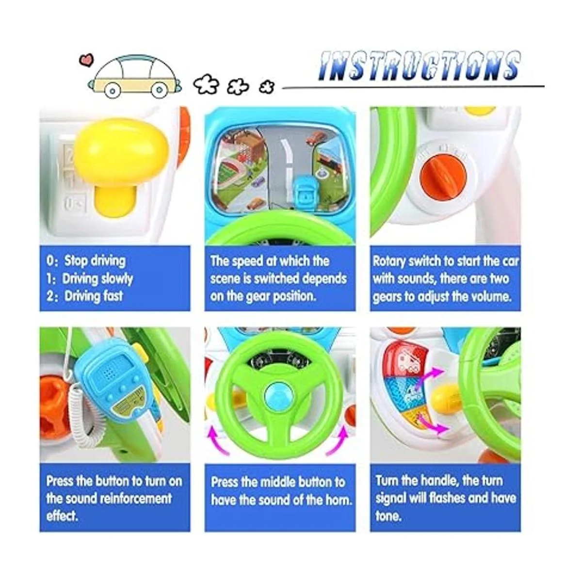 Amosting juguetes de simulación para subirse educativos_5