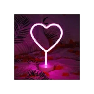 Luz de corazón de neón letreros de neón LED luz_2
