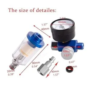 Quickun Filtro separador de aceite de agua ajuste de