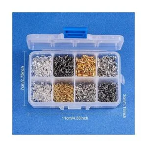 PH PandaHall 640 unids 2 tamaños 4 colores rápidos enlaces