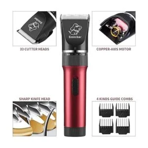 Sminiker Cortaúñas de bajo ruido para gatos y perros kit