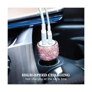 SAVORI Cargador de coche doble USB adaptador de coche_4