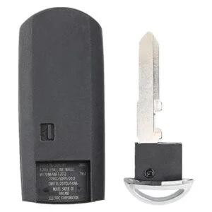 Beefunny Carcasa de repuesto para llave de coche con 4_6