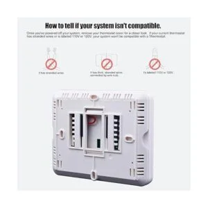 Heagstat H725 Termostato de bomba de calor programable de