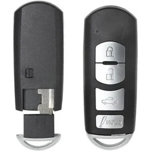 Beefunny Carcasa de repuesto para llave de coche con 4_5