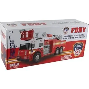 Daron FDNY 24 Camión de bomberos con luces y sonidos_2