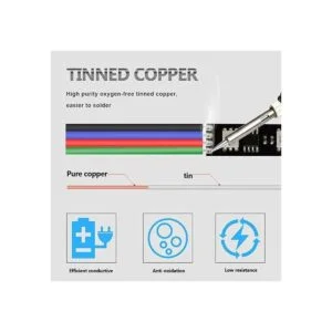 LEADTOPS Cable de extensión LED RGB de 100 pies 98.4 ft_2