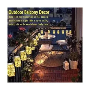 Cooo Paquete de 8 faroles solares para exteriores 30