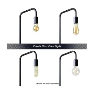 OBright Lámpara de pie industrial para sala de estar_2